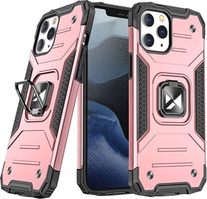 Изображение Wozinsky Wozinsky Ring Armor etui iPhone 14 Pro pancerny pokrowiec uchwyt magnetyczny ring zote
