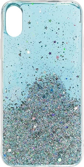 Picture of Wozinsky Wozinsky Star Glitter byszczce etui pokrowiec z brokatem Samsung Galaxy A30 niebieski