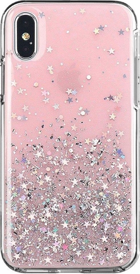 Picture of Wozinsky Wozinsky Star Glitter byszczce etui pokrowiec z brokatem Samsung Galaxy A42 5G róowy