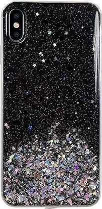 Изображение Wozinsky Wozinsky Star Glitter byszczce etui pokrowiec z brokatem Samsung Galaxy S21+ 5G (S21 Plus 5G) czarny
