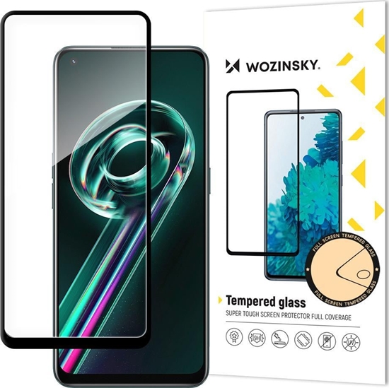 Picture of Wozinsky Wozinsky super wytrzymae szko hartowane Full Glue na cay ekran z ramk Case Friendly Realme 9 Pro + (9 Pro Plus) czarny