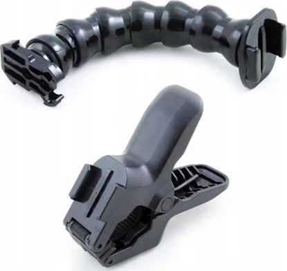 Изображение Xrec Mocowanie Szczki Rami Flexible / Jaws Do Gopro Hero 1 2 3 3+ 4 5 6 7 8 9