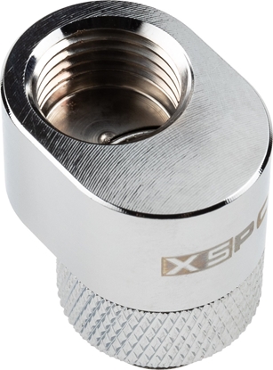 Attēls no XSPC XSPC G1/4 Rotary 7mm Offset Fitting - Chrom