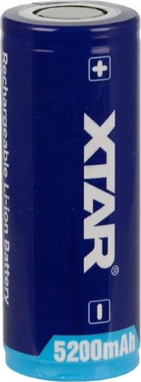 Изображение Xtar Xtar 26650 5200mAh 3,6V - 3,7V zabezpieczony ( PCB )