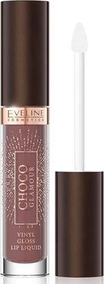 Picture of XXXX__Eveline Cosmetics (Eveline) Eveline Choco Glamour pomadka w pynie z efektem glossy lips 02 4.5ml