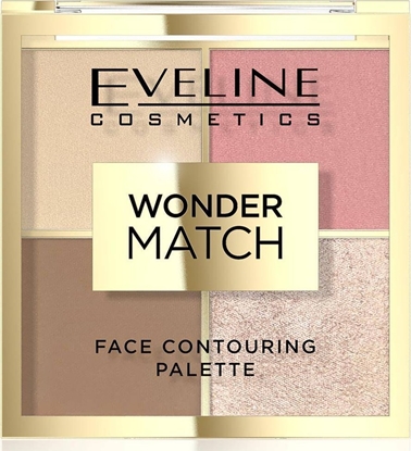 Attēls no XXXX__Eveline Cosmetics (Eveline) Eveline Cosmetics Wonder Match paleta do konturowania twarzy 02 10g