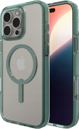 Изображение Zagg International ZAGG Santa Cruz Snap - obudowa ochronna do iPhone 16 Pro Max kompatybilna z MagSafe (green)