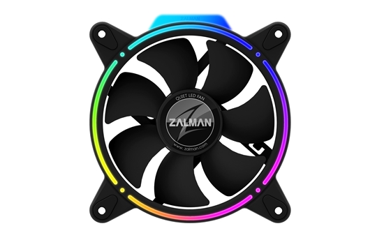 Picture of Zalman ZM-RFD120A computer cooling system Computer case Fan 12 cm Black