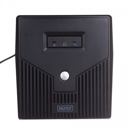Picture of Zasilacz awaryjny UPS Line-Ineractive LED, 1000VA/600W, 2x12V/7Ah, AVR, 4xSCHUKO, USB, RS232, RJ45