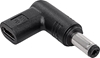 Picture of Zasilacz do laptopa Akyga Przejciówka do laptopa Akyga AK-ND-C02 USB-C / 5.5 x 2.1 mm