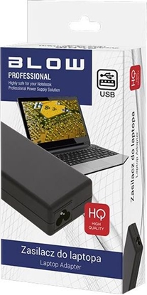 Изображение Zasilacz do laptopa Blow 65 W, 2.5 mm, 3.4 A, 19 V (4289#)