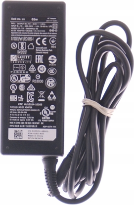 Изображение Zasilacz do laptopa Dell AC Adapter, 65W, 19.5V, 3
