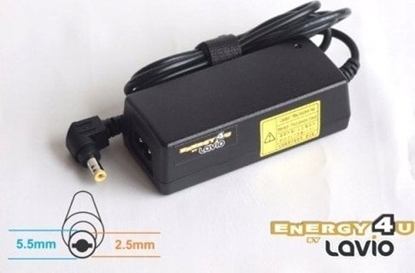 Picture of Zasilacz do laptopa Energy4U Energy4U PA85 20V / 2A (5.5x2.5mm) 40W, zasilacz do netbooka / laptopa Lenovo, LG, MSI
