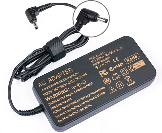 Picture of Zasilacz do laptopa MicroBattery 120 W, 2.5 mm, 6.3 A,  (MBXAS-AC0004)