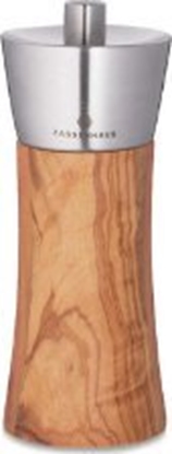 Изображение Zassenhaus salt mill Augsburg Olive Wood, 14 cm