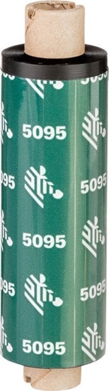 Picture of Zebra RESIN RIBBON 57MMX74M 5095 HI SUPL PERF 12MM (0.5IN) CORE 12/BOX