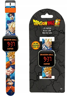 Изображение Zegarek LED z kalendarzem Dragon Ball Z DB00003 Kids Euroswan