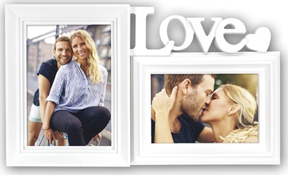 Picture of ZEP Caracas White    10x15 13x18 Resin Portrait Frame XB12W