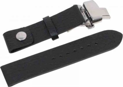 Изображение Zeppelin Pasek skórzany Zeppelin czarny 18 mm