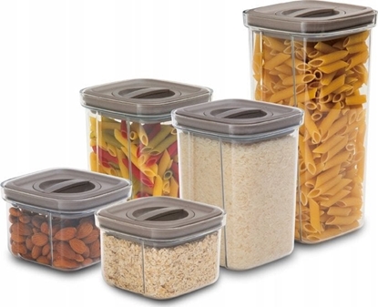 Изображение ZESTAW 5 POJEMNIKÓW NA YWNO BERLINGER HAUS BH-8576 TAUPE