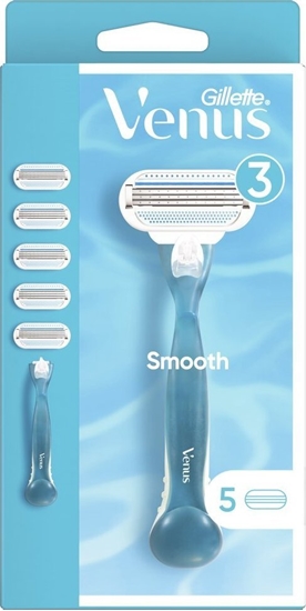 Picture of Zestaw do golenia dla kobiet Gillette Venus: yletka, 1 szt. + dodatkowe gowice, 4 szt.