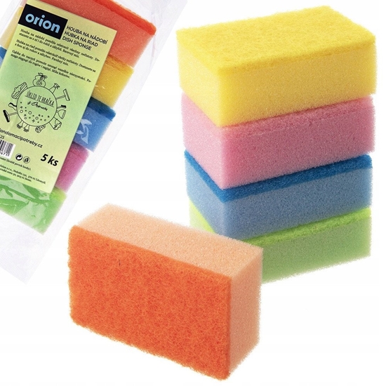 Picture of Zestaw Gbki Zmywaki Kuchenne do Mycia Czyszczenia Naczy ORION 5 szt.