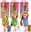 Attēls no Zestaw Mini Laleczka W Sukience Z Pieskiem 14,5cm Mix LEAN TOYS