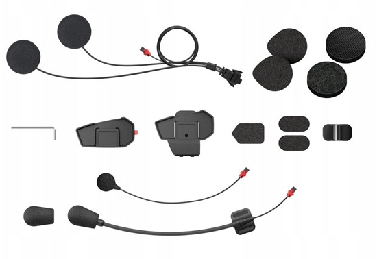 Picture of Zestaw montaowy do interkomu SENA Spider-ST1, zestaw mikrofonów i goników