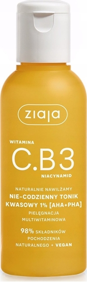 Picture of Ziaja Ziaja Tonik kwasowy 1% AHA + PHA multiwitaminowy C.B3