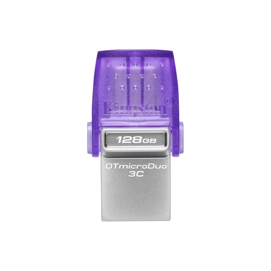 Picture of Zibatmiņa Kingston DataTraveler microDuo 3C 128GB USB Type-A + USB Type-C