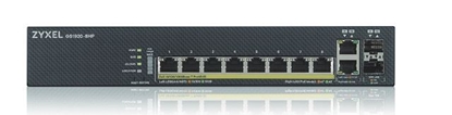 Attēls no Zyxel GS1920-8HPv2 10 Port Smart Managed Gb Switch