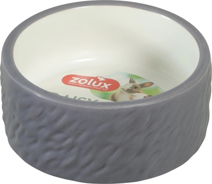 Attēls no ZOLUX Miska ceramiczna dla gryzonia DAISY 100 ml szara