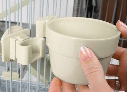 Attēls no Zolux Miska plastikowa do zawieszenia Neo beowa 9.5cm