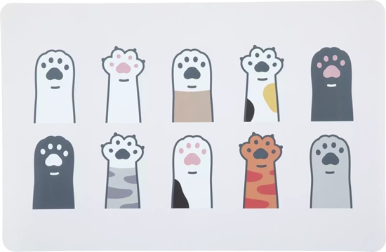 Изображение ZOLUX Podkadka pod miski dla kota czysta podoga wzór apki