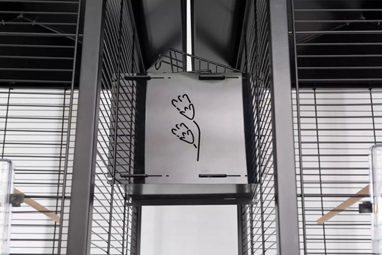 Picture of ZOLUX Tunel czcy do wolier dla ptaków CHIC czarny