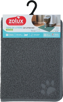 Attēls no ZOLUX Wycieraczka pod kuwet dla kota szara M dua 40x60 cm