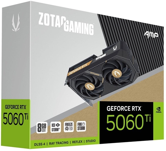 Picture of Zotac RTX 5060 TI AMP                    8GB GDDR7 HDMI 3xDP