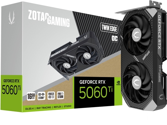 Picture of Zotac RTX 5060 TI Twin Edge OC          16GB GDDR7 HDMI 3xDP