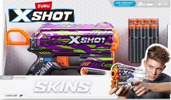 Picture of Zuru Wyrzutnia SKINS FLUX (8 Strzaek) Crucifer