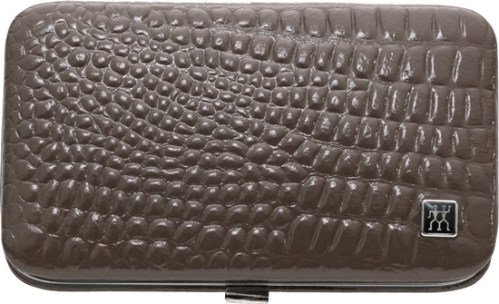 Picture of Zwilling CLASSIC frame case croco brown, 3 pcs.