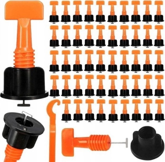 Picture of  SYSTEM POZIOMOWANIA PYTEK  50szt. + 1 KLUCZ