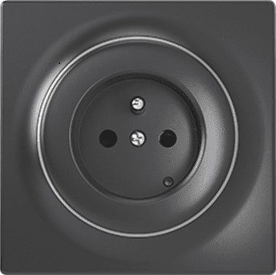 Изображение Fibaro Gniazdko Walli N typ E Antracyt
