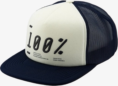 Изображение 100% Czapka z daszkiem 100% TRANSFER trucker hat navy (NEW)