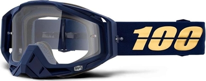 Picture of 100% Gogle 100% RACECRAFT BAKKEN (Szyba Przezroczysta Anti-Fog + 10 Zrywek) (NEW)