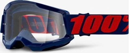 Picture of 100% Gogle 100% STRATA 2 MASEGO (Szyba Przezroczysta Anti-Fog, LT 88%-92%) (NEW)