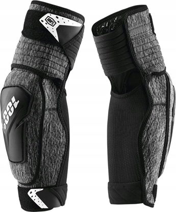 Attēls no 100% Ochraniacze na okcie 100% FORTIS Elbow Guard Heather Grey Black roz. L/XL (NEW 2022)