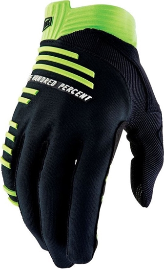 Picture of 100% Rkawiczki 100% R-CORE Gloves Black Lime - XL (dugo doni 200-209 mm) (NEW 2022)