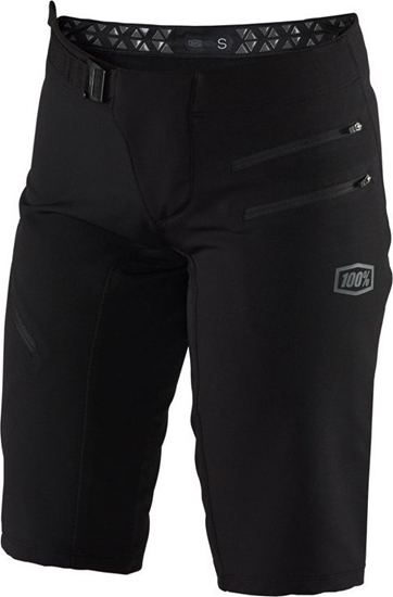 Picture of 100% Szorty damskie 100% AIRMATIC Womens Shorts black roz. L (NEW 2021)