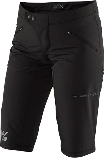 Picture of 100% Szorty damskie 100% RIDECAMP Womens Shorts black roz. M (NEW 2021)