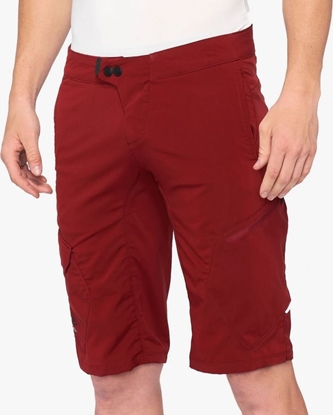 Attēls no 100% Szorty mskie 100% RIDECAMP Shorts brick roz.36 (50 EUR) (NEW 2021)